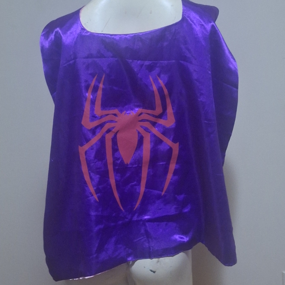 Kids Purple / Pink Spider Gwen Hero Cape